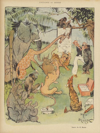 Illustration für Le Rire von after Henri Meyer