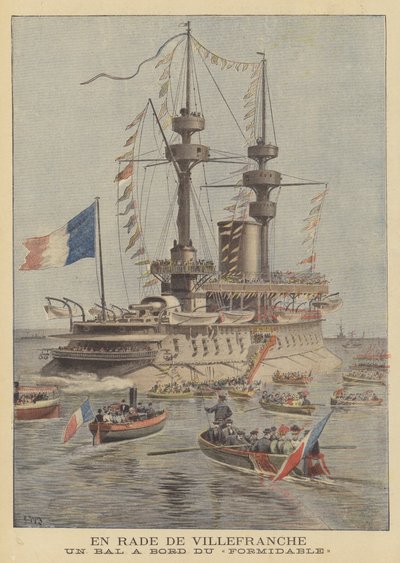 In der Bucht von Villefranche von after Henri Meyer
