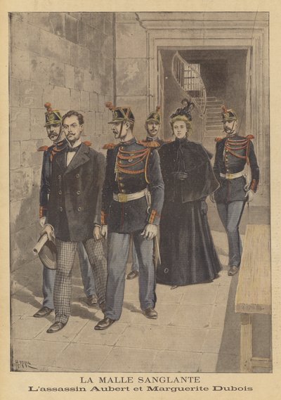 Der blutige Koffer von after Henri Meyer