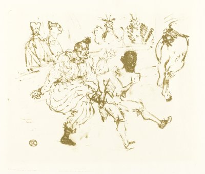 Footit und Chocolat von after Henri de Toulouse Lautrec