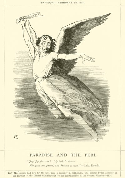 Paradies und die Peri von after John Tenniel