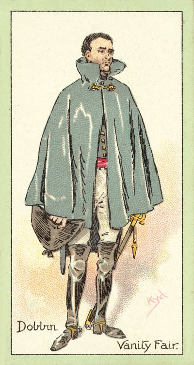 Dobbin, Jahrmarkt der Eitelkeiten (Chromolitho) von after Joseph Clayton Clarke