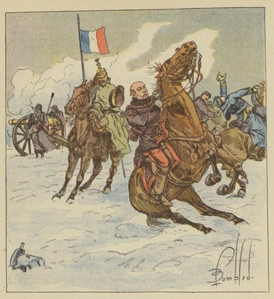 Jaureguiberry in Saint-Jean-sur-Erve von after Louis Charles Bombled