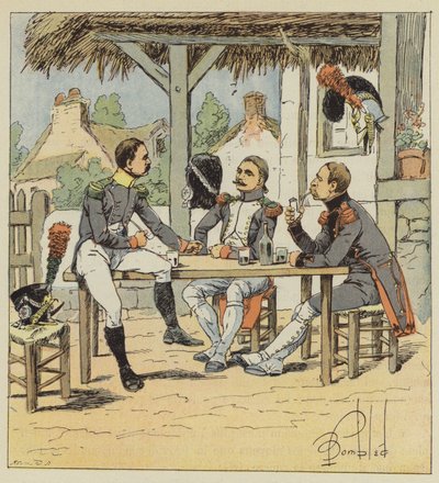 Voltigeur, Fußjäger und Pionier von after Louis Charles Bombled
