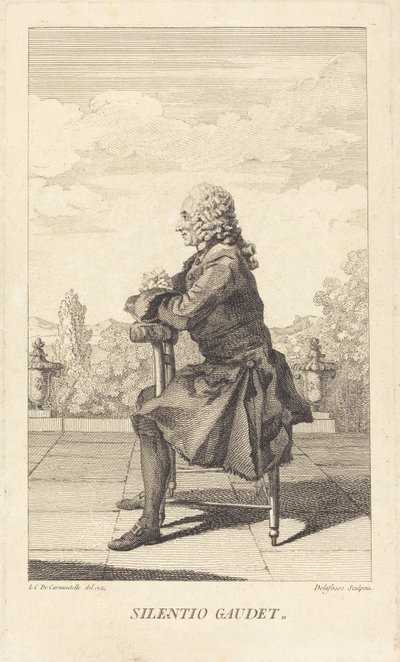 Jean-Baptiste-François Durey de Meinières von after Louis de Carrogis Jean Baptiste Delafosse called Carmontelle