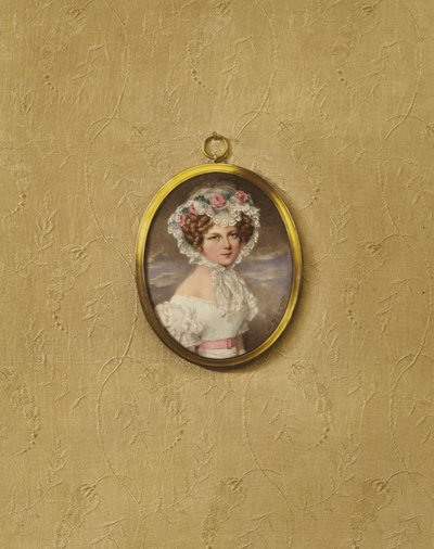 Porträt einer jungen Wienerin von after Moritz Michael Daffinger