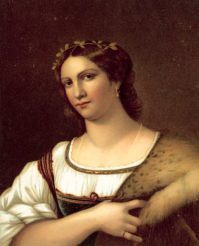 La Fornarina von after Raphael