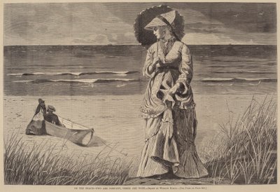 Am Strand - Zwei sind Gesellschaft, drei sind keiner von after Winslow Homer