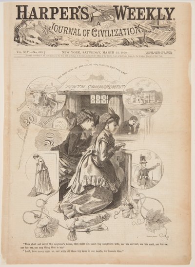 Das zehnte Gebot von after Winslow Homer