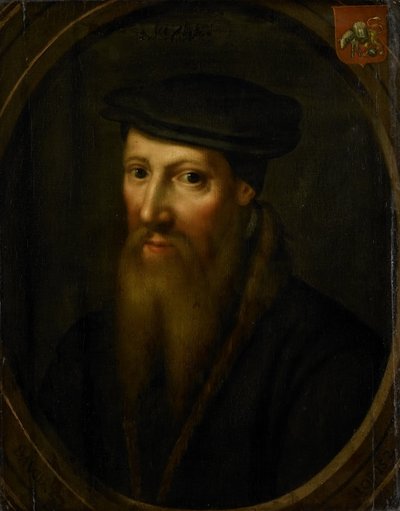 Porträt von David Jorisz, Glasmaler in Delft, fanatischer Täufer, nach 1544 in Basel von anonymous (copy after)