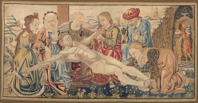 Altartafel mit der Beweinung von attributed to Cosimo Tura