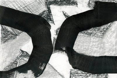 Abstrakte Schwarze Kurven von cartissi