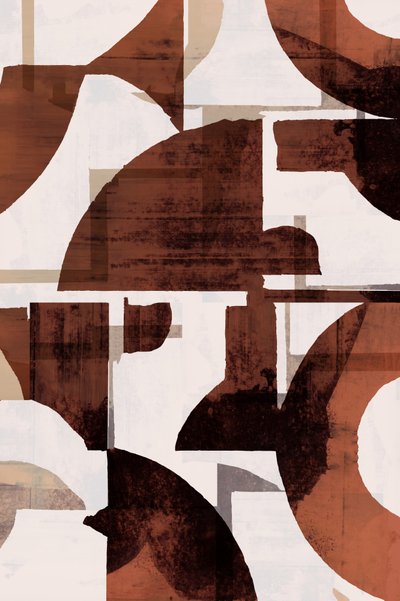 Abstrakte Erdtöne von cartissi