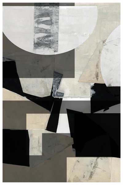 Abstrakte geometrische Collage von cartissi