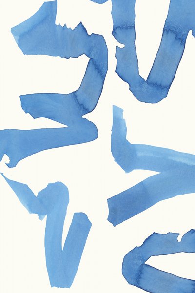 Blaues Flüssiges Abstrakt von cartissi
