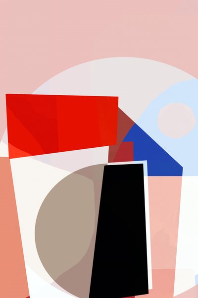 Bunte geometrische Formen von cartissi