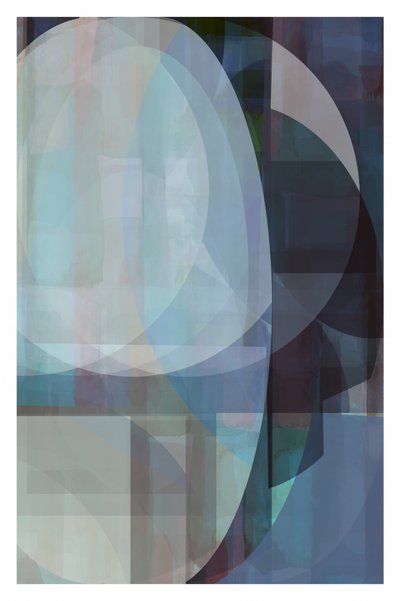 Kühle blaue Geometrie von cartissi