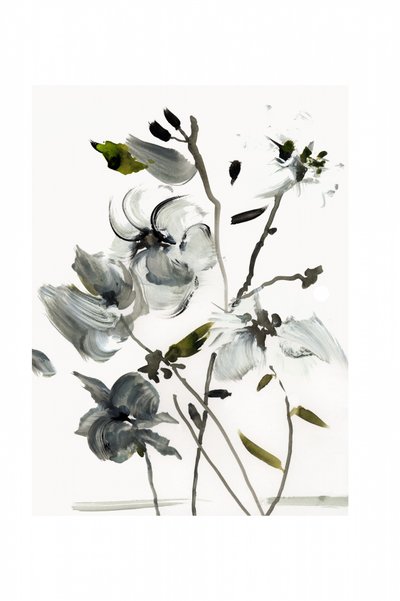 Elegante abstrakte Blumen von cartissi
