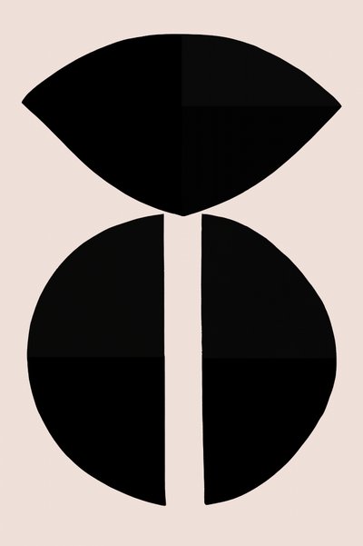 Geometrische schwarze Formen von cartissi