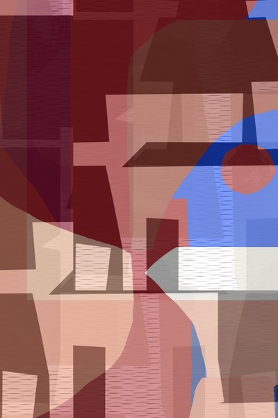Geometrische Stadtansicht von cartissi