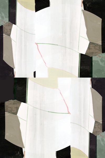 Geschichtete geometrische Abstraktion von cartissi