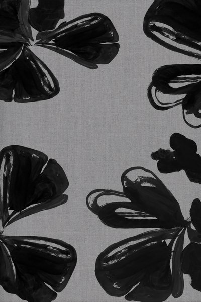 Moderne Schwarze Blüten von cartissi