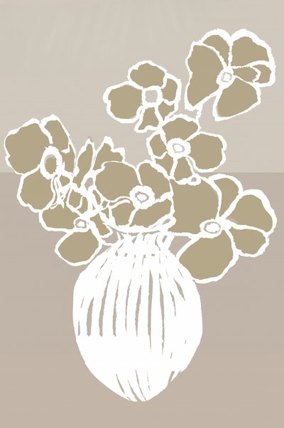 Moderne Blumenvase von cartissi