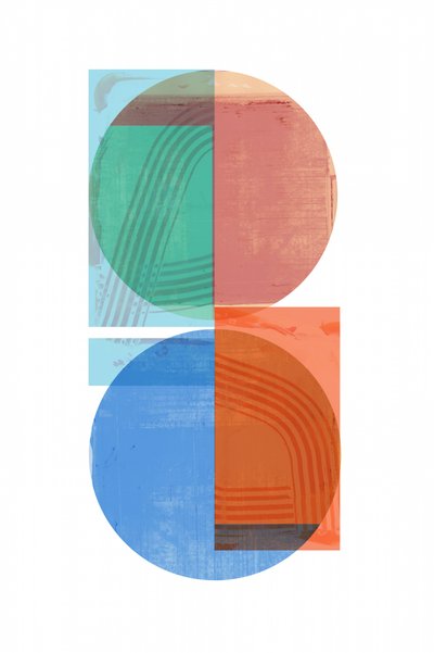 Moderne geometrische Balance von cartissi