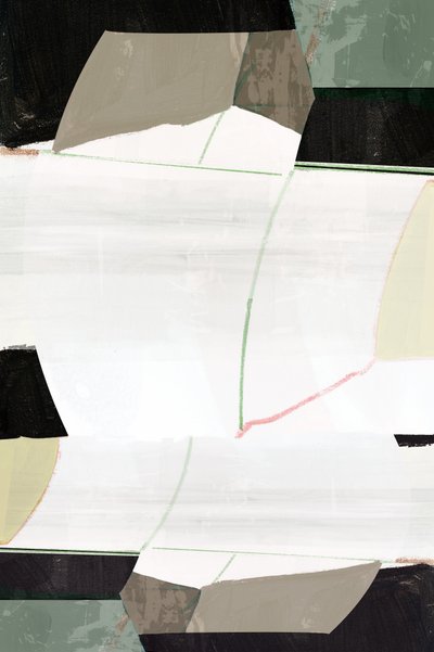 Gedämpfte geometrische Abstraktion von cartissi