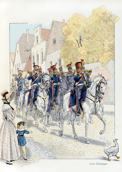 Illustration aus dem Buch „A la gloire des betes“ Text von A Fabre, Zeichnungen von Jacques Marie Gaston Onfray de Breville dit JOB (1858-1931), Verlag Maison Alfred Mame et fils: L
