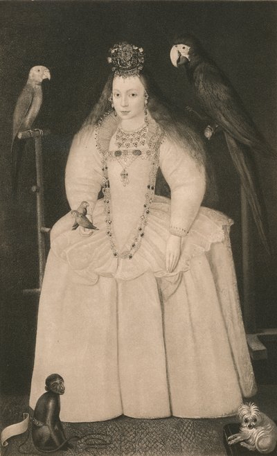 Arabella Stewart von the Younger Marcus Gheeraerts