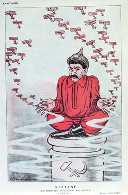 Karikatur Von Stalin Aus Der Franzosischen Zeitschrift 315167