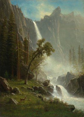 Bridal Veil Falls Yosemite Ca 1871 1873 3771
