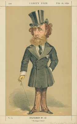 Der Marquis (John) Townshend, der Freund des Bettlers, 26. Februar 1870