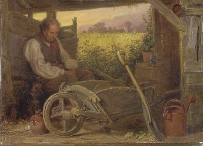 Der alte Gärtner von Briton Riviere Kunstdruck kaufen