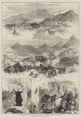 Skizzen Des Burgerkriegs In Spanien 158151