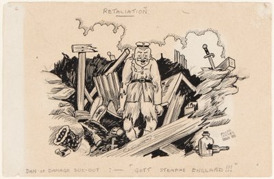 Vergeltung, Dan des angerichteten Schadens Gott Strafe England !!!, 1917