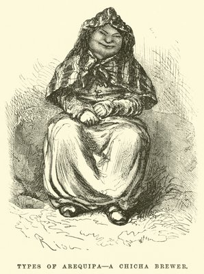 Arten von Arequipa, ein Chicha Brauer von Edouard Riou