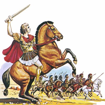 Alexander Der Grosse Auf Bukephalos 89429