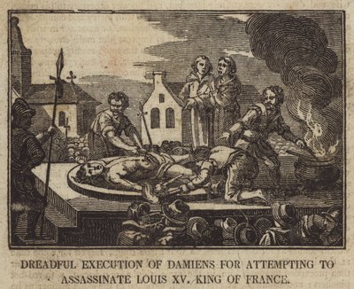 フランス国王ルイ15世を暗殺しようと