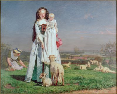 Ford Madox Brown Pretty Baa Lambs