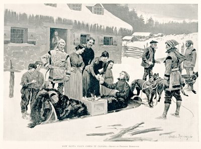 Wie der Weihnachtsmann in Kanada kommt