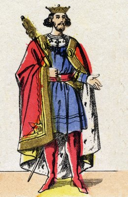 Dynastie der Kapetinger Porträt von Heinrich I. (10091060), König der