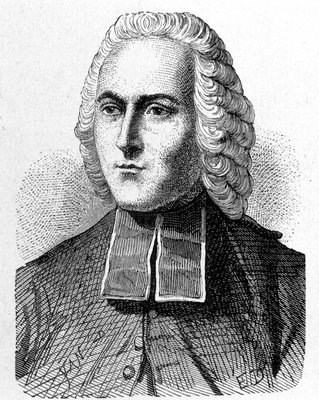 Porträt von Abbe Jean Antoine Nollet (1700 1770), französischer