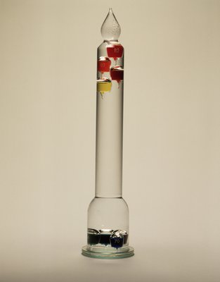 Renaissance Thermometer VINTAGE 50s GALILEO THERMOMETER 11