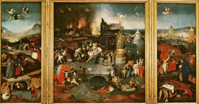 Die Versuchung des heiligen Antonius von Hieronymus Bosch