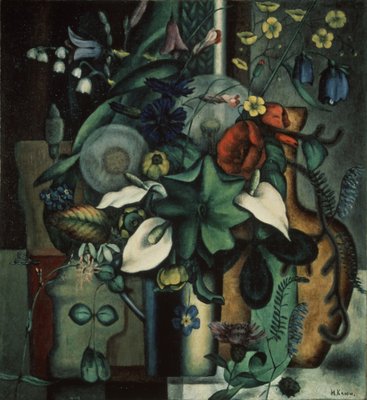 Stillleben Mit Blumen Und Krug 1929 726471