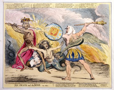 罪と死と悪魔 1792年にハンナハンフ
