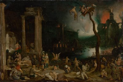 Aeneas und die Sibylle in der Unterwelt, um 1604.