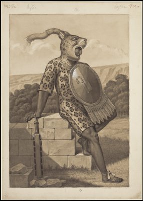 Eine Sammlung von Waldecks Originalkunstwerken aus Mesoamerika, Box 3